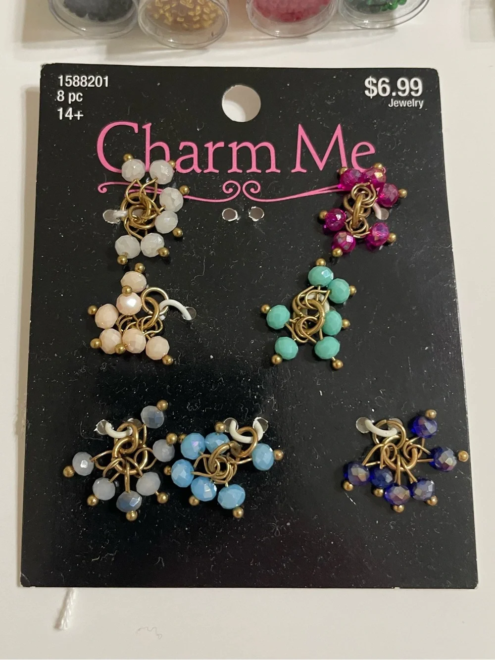 Jewelry Making Lot Glass Beads Charms Swarovski Crystal